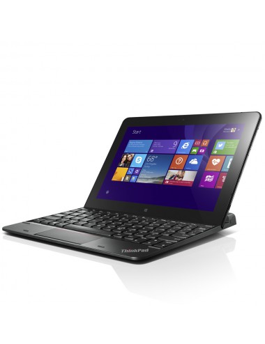 Lenovo 4X30H42164 clavier pour tablette Noir QWERTY Anglais américain