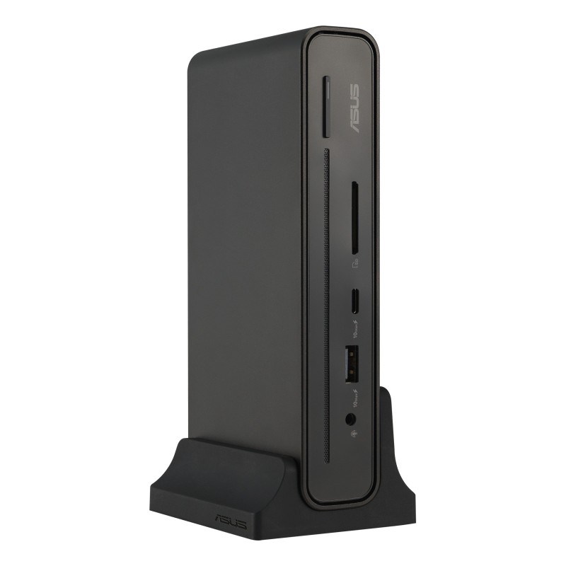ASUS Triple Display USB-C Dock Duo DC301 Avec fil Noir ASUS Triple Display USB-C Dock Duo DC301 Avec fil Noir
