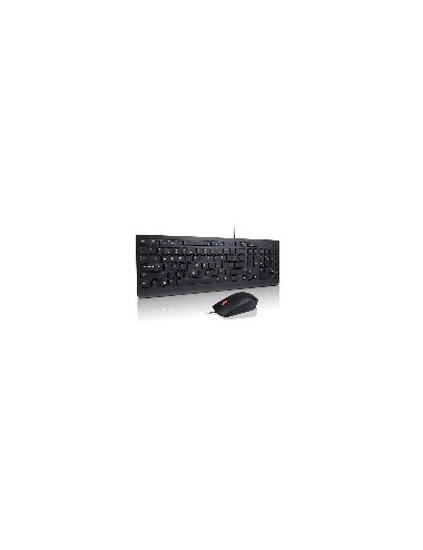 Lenovo 4X30L79922 tastiera Mouse incluso USB QWERTY Nero