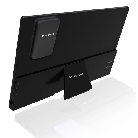 Verbatim 32087 téléviseur et moniteur portables Moniteur portable Noir 33,8 cm (13.3") 1920 x 1200 pixels