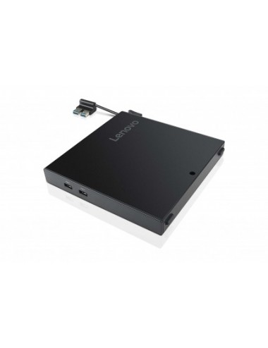 Lenovo 4XH0N06924 base para portátil y replicador de puertos Alámbrico USB 2.0 Negro