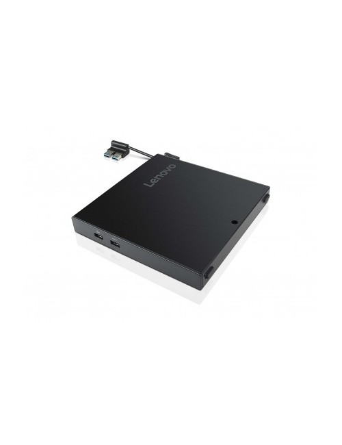 Lenovo 4XH0N06924 station d'accueil Avec fil USB 2.0 Noir