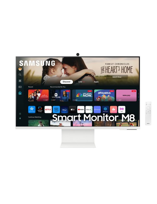 Samsung M80D écran plat de PC 81,3 cm (32") 3840 x 2160 pixels 4K Ultra HD LED Blanc