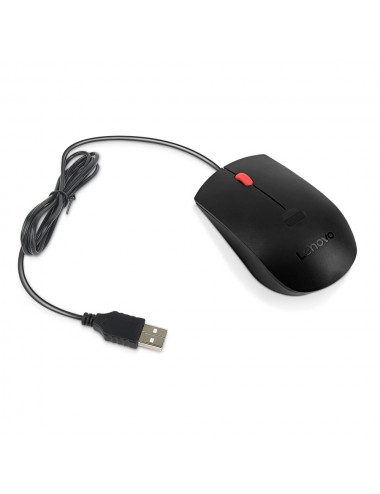 Lenovo 4Y51M03357 ratón Oficina Ambidextro USB tipo A Óptico 1600 DPI