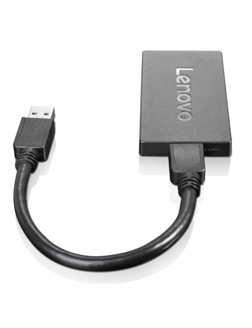 Lenovo 4X90J31021 adaptateur graphique USB 3840 x 2160 pixels Noir