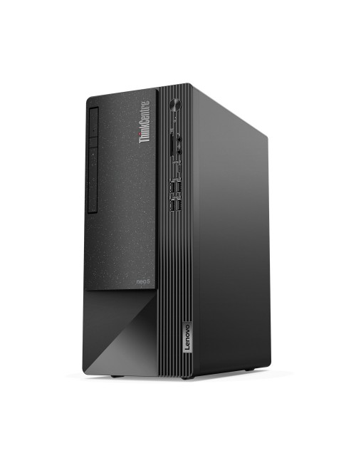 Lenovo ThinkCentre neo 50t Intel® Core™ i5 i5-12400 8 GB DDR4-SDRAM 256 GB SSD Windows 11 Pro Tower PC Nero