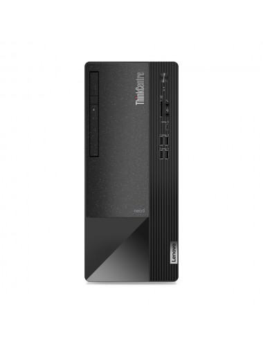 Lenovo ThinkCentre neo 50t Intel® Core™ i5 i5-12400 8 GB DDR4-SDRAM 256 GB SSD Windows 11 Pro Torre PC Negro