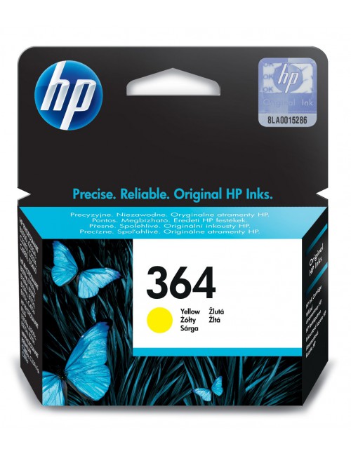 HP Cartucho de tinta original 364 amarillo