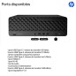 HP ProDesk 4 SFF G1i Desktop AI PC Intel Core Ultra 7 265 32 Go DDR5-SDRAM 1 To SSD Windows 11 Pro Noir