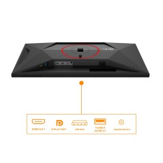 AOC G4 Q27G4SRU écran plat de PC 68,6 cm (27") 2560 x 1440 pixels Quad HD LED Noir, Rouge