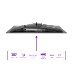AOC G2 AG276UZD écran plat de PC 67,3 cm (26.5") 3840 x 2160 pixels 4K Ultra HD OLED Noir