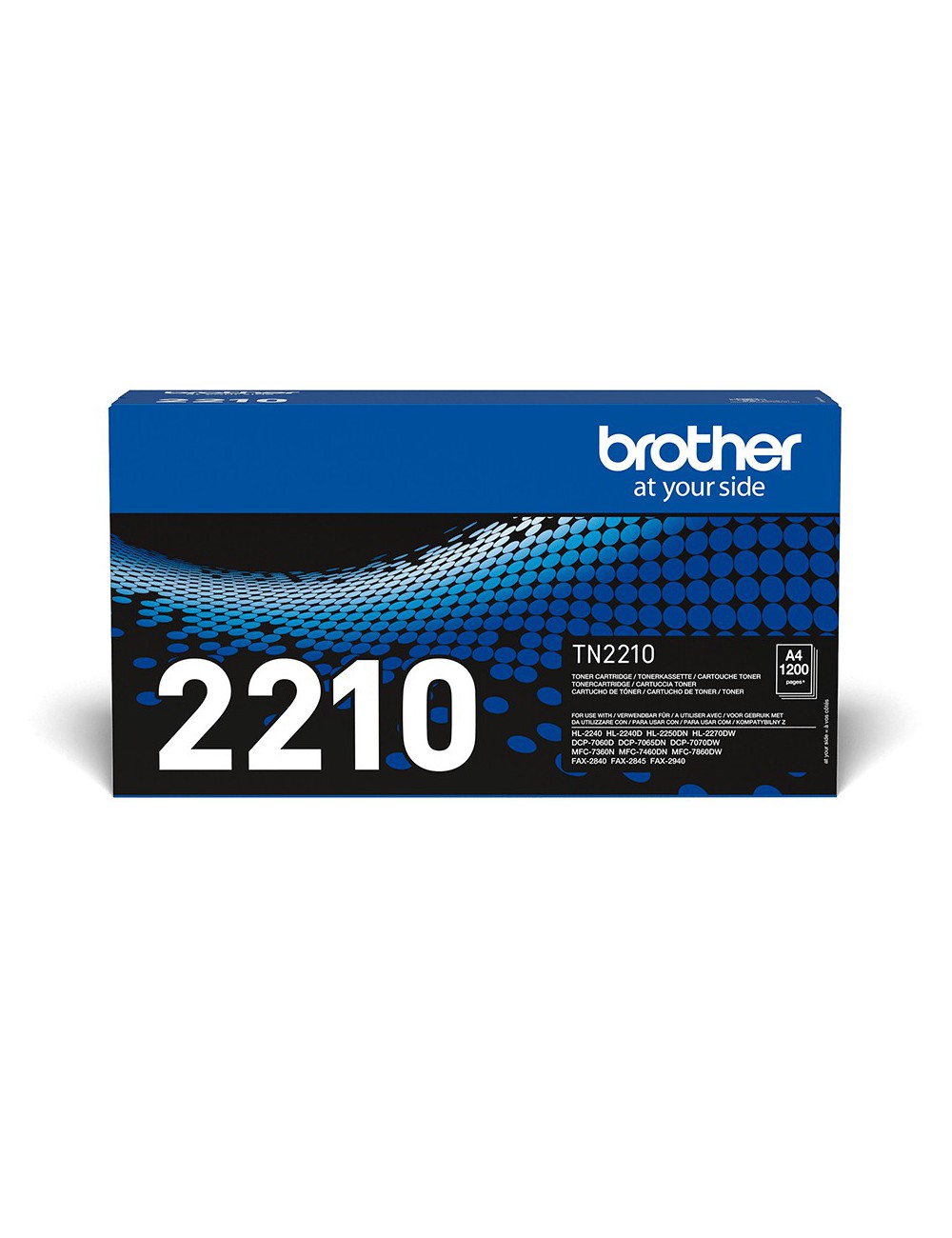 Brother TN-2210 cartucho de tóner 1 pieza(s) Original Negro