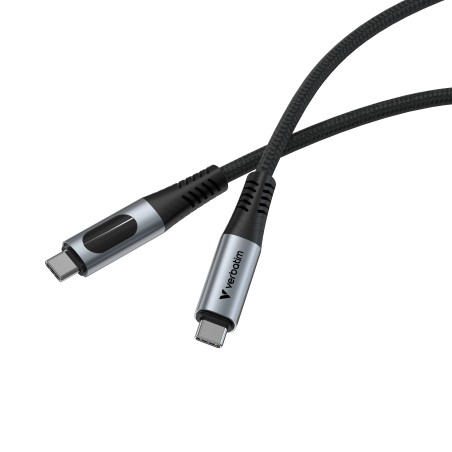 Verbatim 31848 câble USB USB 2.0 1,2 m USB C 0,48 Gbit/s 100 W Noir