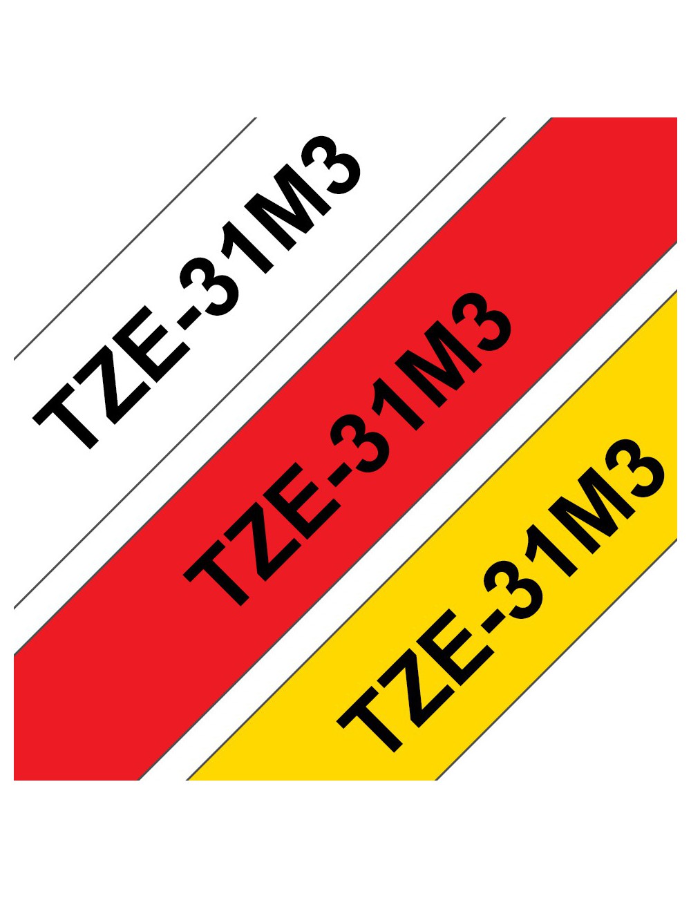 Brother TZE31M3 cinta para impresora de etiquetas TZe