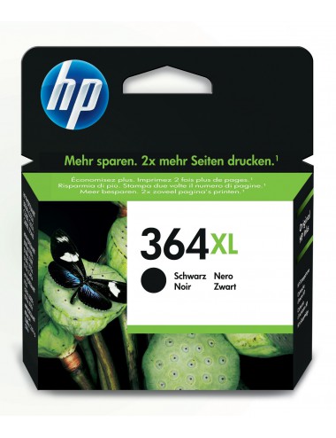 HP Cartucho de tinta original 364XL de alta capacidad negro