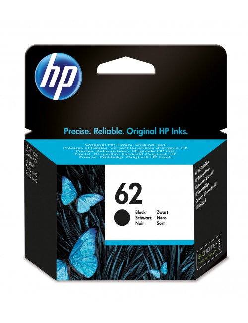 HP Cartucho de tinta original 62 negro