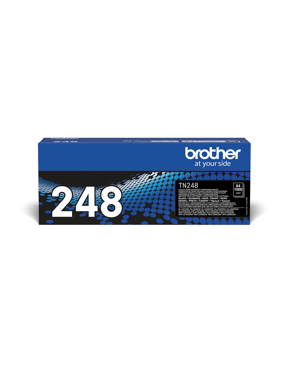 Brother TN-248BK cartucho de tóner 1 pieza(s) Original Negro