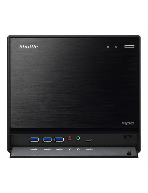 Shuttle XPC cube Barebone SH570R8 - S1200, Intel H570, 1x PCIe X16, 1x PCIe X4, 2x LAN,1x HDMI, 2x DP, 4x 3.5" HDD bays