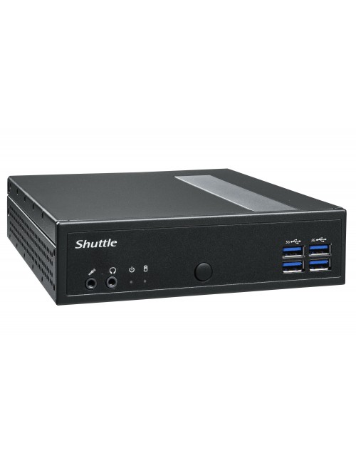 Shuttle XPC slim Barebone DL30N, Intel N100, 1x DDR5, 2x LAN (2x 2.5Gbit), 2xCOM,1xHDMI,1xDP, 1x VGA, fanless, fonctionnement