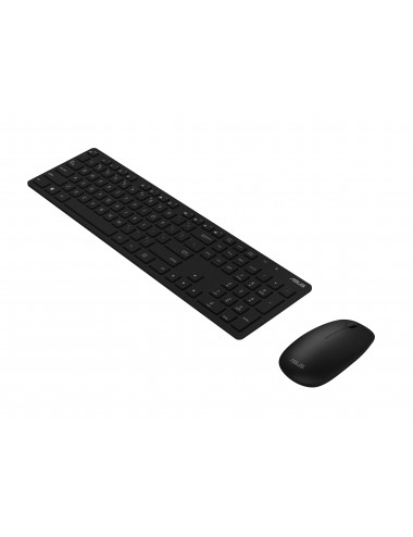 ASUS W5000 tastiera Mouse incluso Universale Wireless a RF + USB AZERTY Francese Nero
