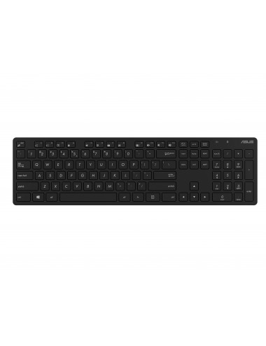 ASUS W5000 teclado Ratón incluido Universal RF inalámbrica + USB AZERTY Francés Negro