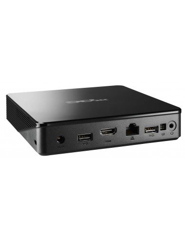 Shuttle XPC nano NS02AV2 Rockchip RK3368 2 GB DDR3L-SDRAM 16 GB eMMC Android 8.1 Nettop Mini PC Negro