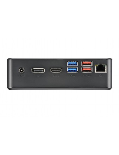 Shuttle Nano PC Système NC4010XA, Intel Celeron 7305, 4GB RAM, 128GB M.2 SSD, 1x HDMI, 1x DP,1xUSB-C DP, 6x USB3.2, 1x 2.5"