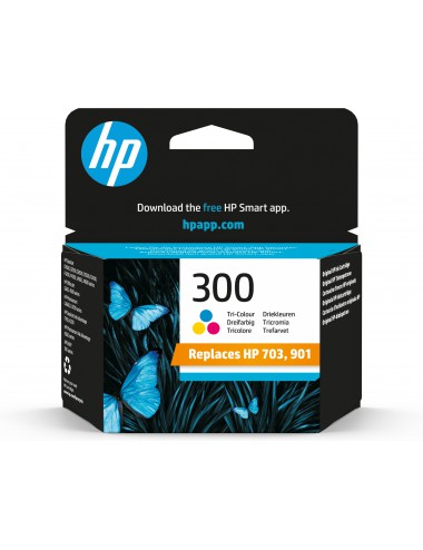 HP Cartucho de tinta original 300 Tri-color
