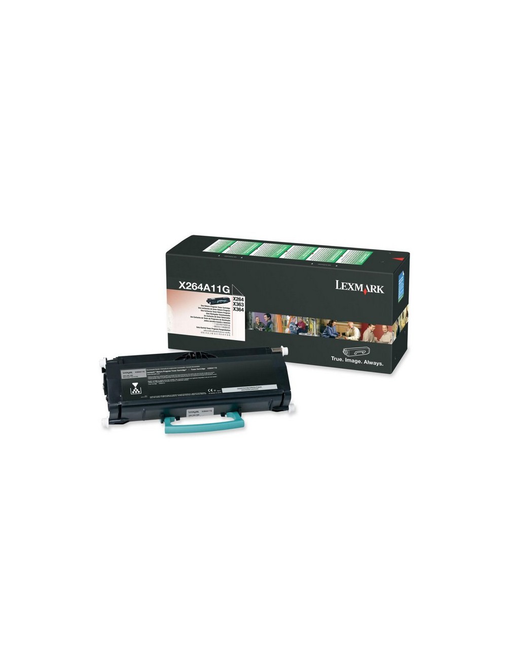 Lexmark X264A11G cartuccia toner 1 pz Originale Nero