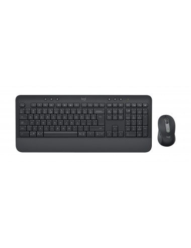 Logitech Signature MK650 Combo For Business teclado Ratón incluido Oficina Bluetooth QWERTY Español Grafito