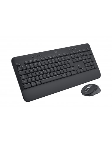 Logitech Signature MK650 Combo For Business teclado Ratón incluido Oficina Bluetooth QWERTY Español Grafito