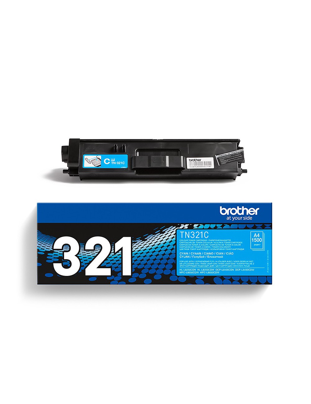 Brother TN-321C cartuccia toner 1 pz Originale Ciano