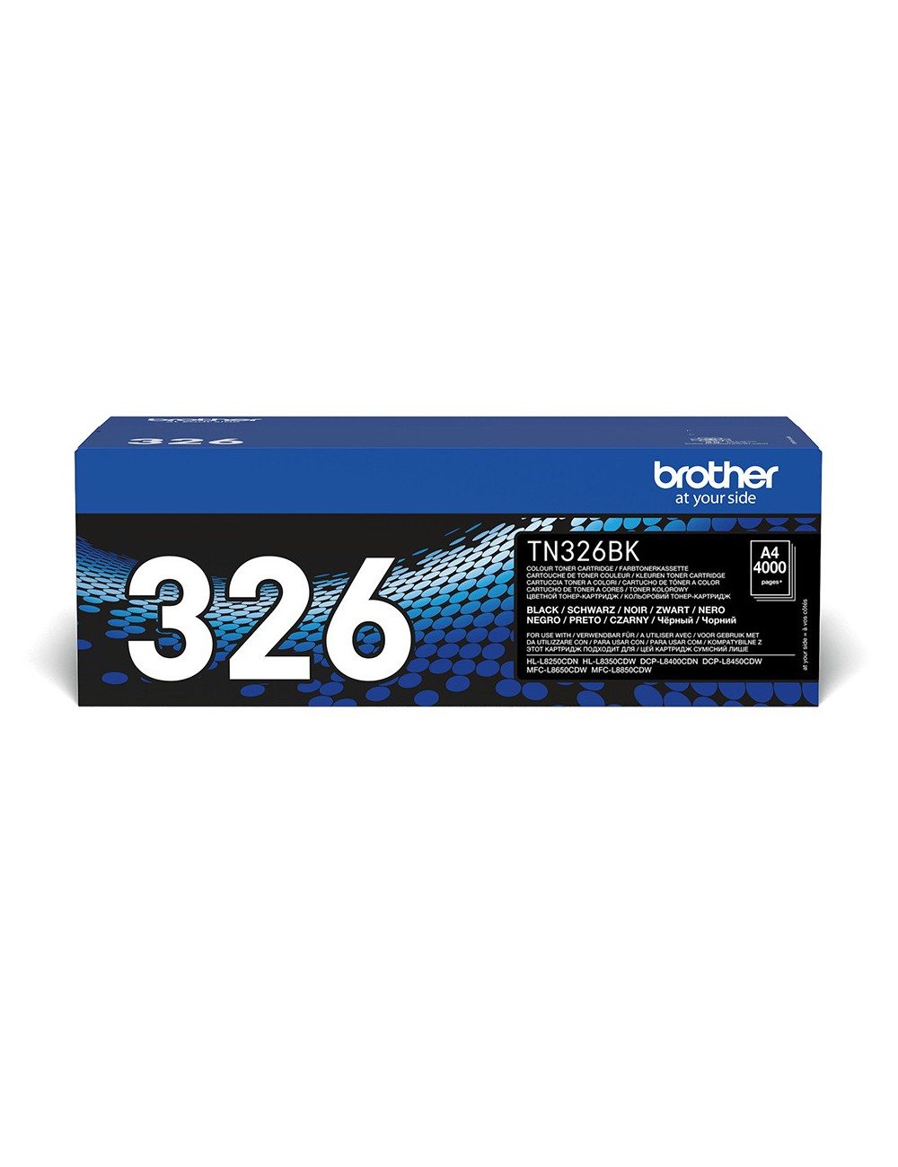 Brother TN-326BK cartuccia toner 1 pz Originale Nero