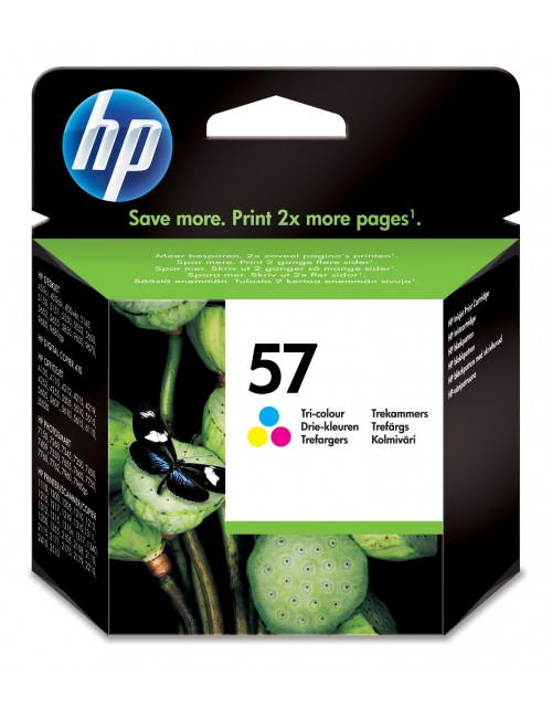 HP Cartucho de tinta original 57 Tri-color