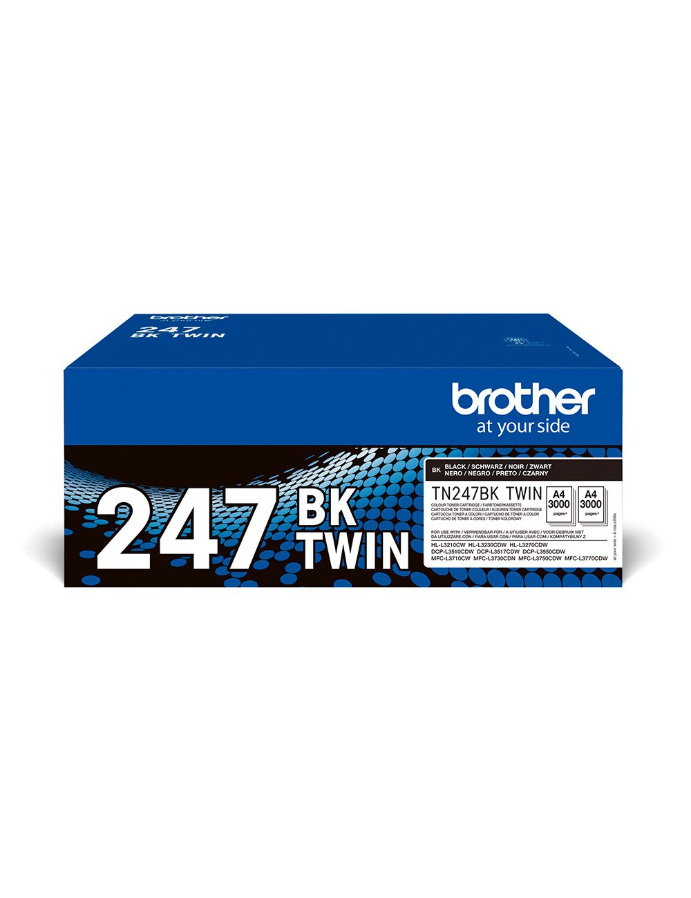 Brother TN-247BKTWIN cartuccia toner 2 pz Originale Nero