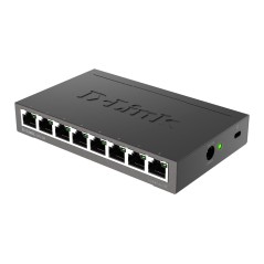 D-Link DGS-108 Non-géré L2 Gigabit Ethernet (10/100/1000) Noir