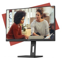 AOC E3 24E3QAF écran plat de PC 60,5 cm (23.8") 1920 x 1080 pixels Full HD LCD Noir