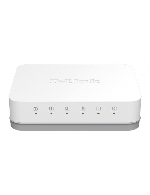 D-Link GO-SW-5G Non-géré Gigabit Ethernet (10 100 1000) Blanc