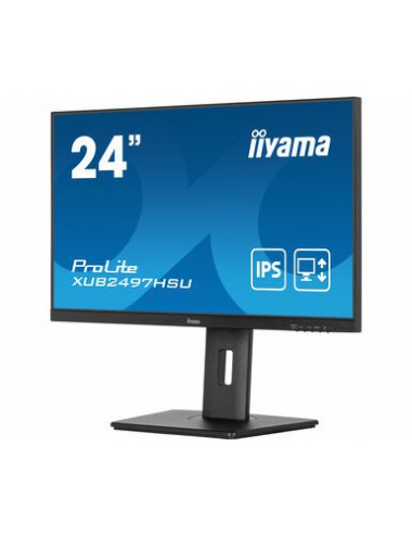 iiyama ProLite XUB2497HSU-B1 Monitor PC 61 cm (24") 1920 x 1080 Pixel Full HD LED Nero