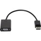 HP Adaptateur DisplayPort à VGA HP Adaptateur DisplayPort à VGA