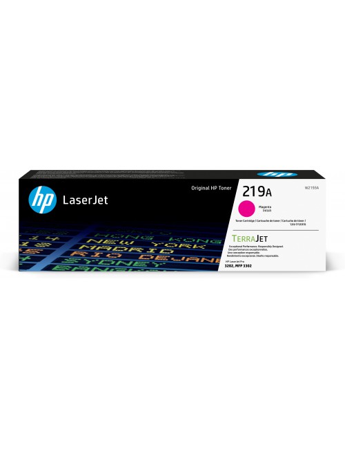 HP Cartucho de Tóner Original LaserJet 219A magenta