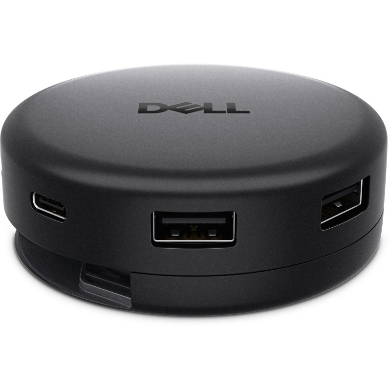 DELL DA326 Avec fil USB 3.2 Gen 1 (3.1 Gen 1) Type-C Noir