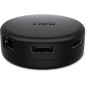DELL DA326 Avec fil USB 3.2 Gen 1 (3.1 Gen 1) Type-C Noir