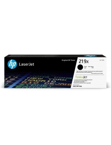 HP Cartuccia toner originale ad alta capacità LaserJet 219X nero