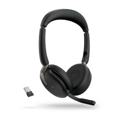 Jabra Evolve2 65 Flex Casque Sans fil Arceau Bureau Centre d'appels USB Type-A Bluetooth