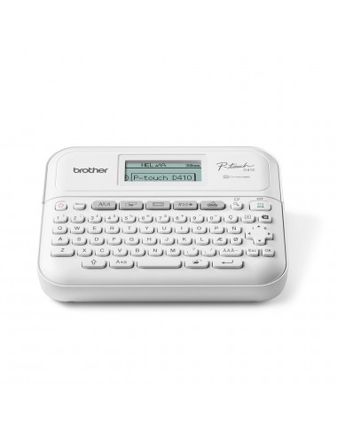 Brother PT-D410VP impresora de etiquetas ZINK (Zero-Ink) Alámbrico TZe QWERTY