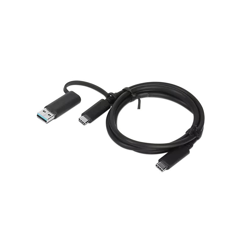 Lenovo 4X90U90618 câble USB USB 3.2 Gen 1 (3.1 Gen 1) 1 m USB A/USB C USB C Noir Lenovo 4X90U90618 câble USB USB 3.2 Gen 1 (3.1 Gen 1) 1 m USB A/USB C USB C Noir