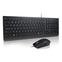 Lenovo 4X31R64411 clavier Souris incluse Universel USB Français Noir