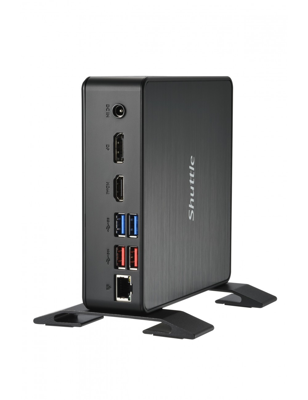 Shuttle XPC Nano PC NC40U3, Intel Core i3-1215U, 1x HDMI, 1x DP,1xUSB-C DP, 6x USB3.2, 1x 2.5" bay, 2x M.2, 1x LAN, RAID,