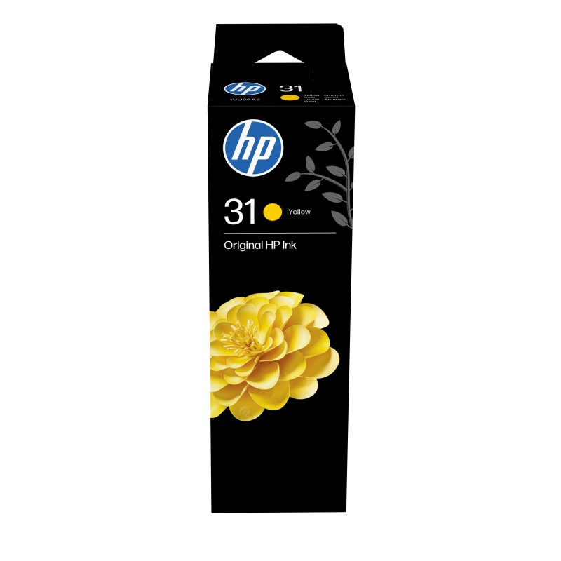 HP Bouteille d'encre jaune authentique 70 mL 31 Original HP Bouteille d'encre jaune authentique 70 mL 31 Original